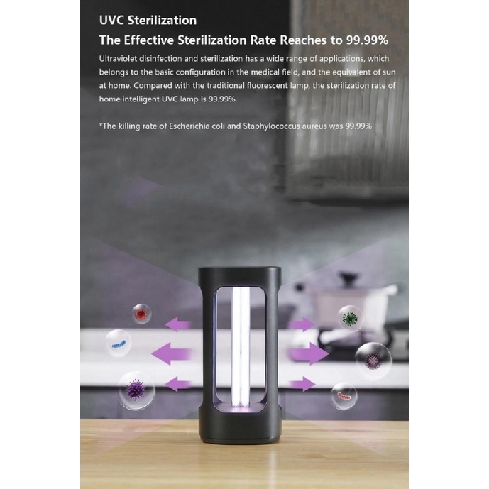 FIVE Lampu UVC Sterilisasi Disinfektan - YSXDD001YS