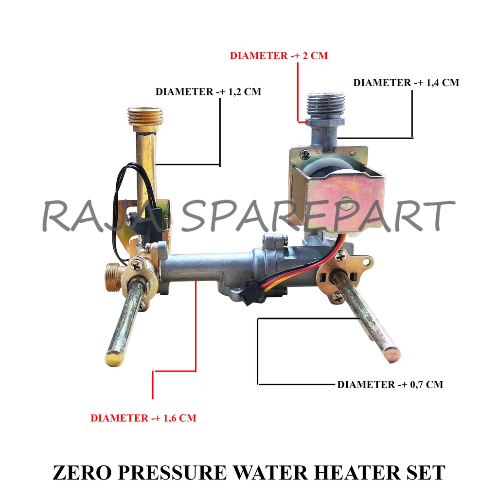 Zero Pressure Water Heater Set