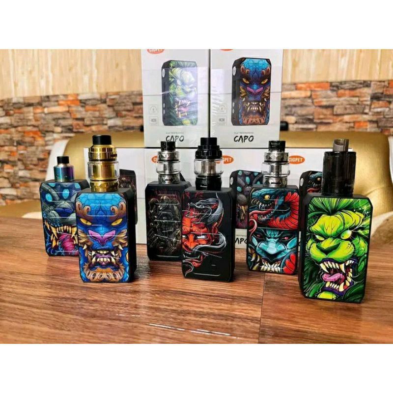 COD Elektronik terbaru PROMO SENTER IJOY CAPO CIGPET FULLSET 128W FULSET LENGKAP SIAP PAKAI COD