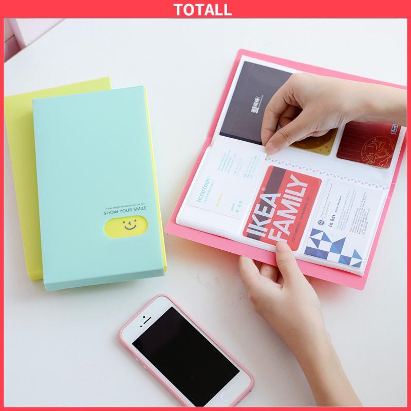 COD 120 album foto Posisi Kartu Posisi Kartu Nama Wajah Tersenyum Buku PP Tas Kartu Buku Kapasitas Besar-Totall