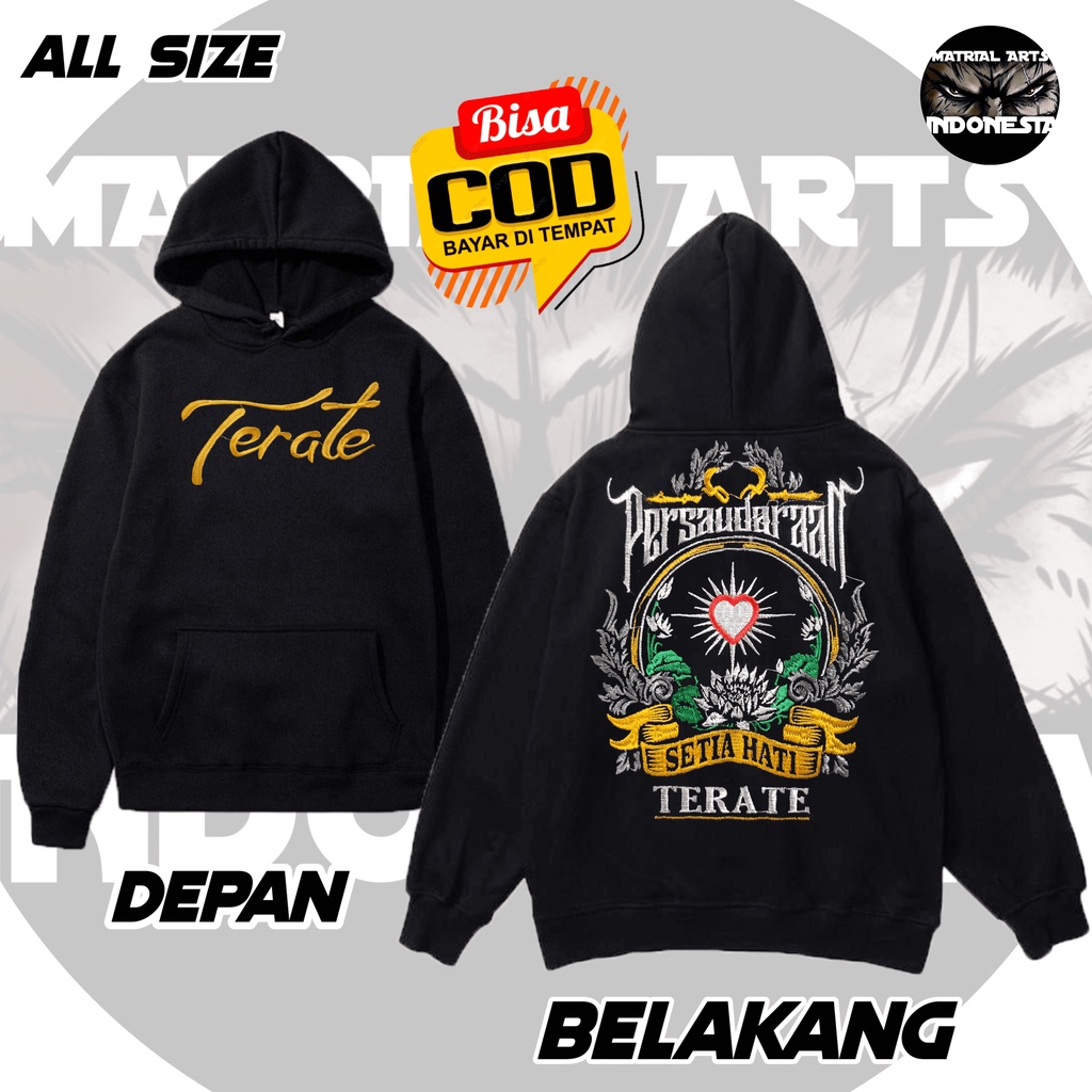 jaket hoodie psht - jaket psht bordir