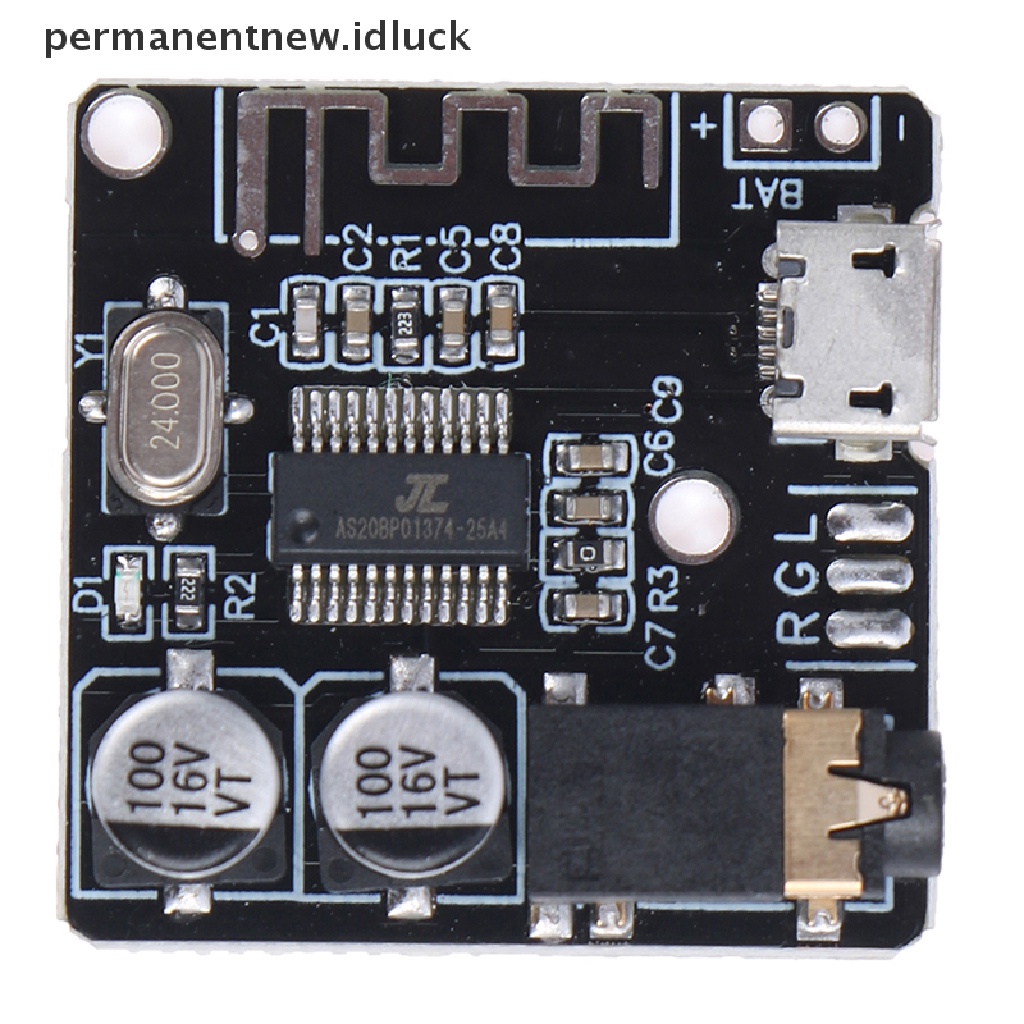 [luckypermanentnew] Papan Penerima Audio Bluetooth DIY Bluetooth 5.0 MP3 Modul Decoder Lossless [ID]