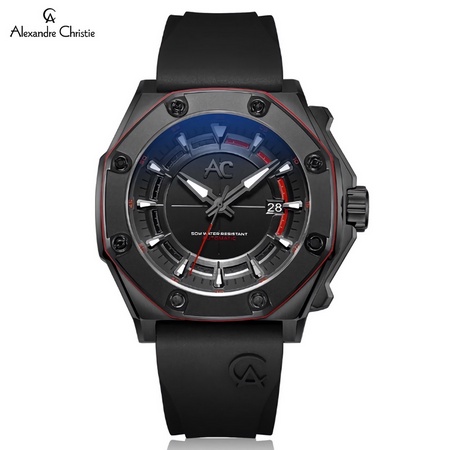 Jam Tangan Automatic Pria Original Alexandre Christie AC9601/9601/ac9601/Ac9601 MAREPBARE