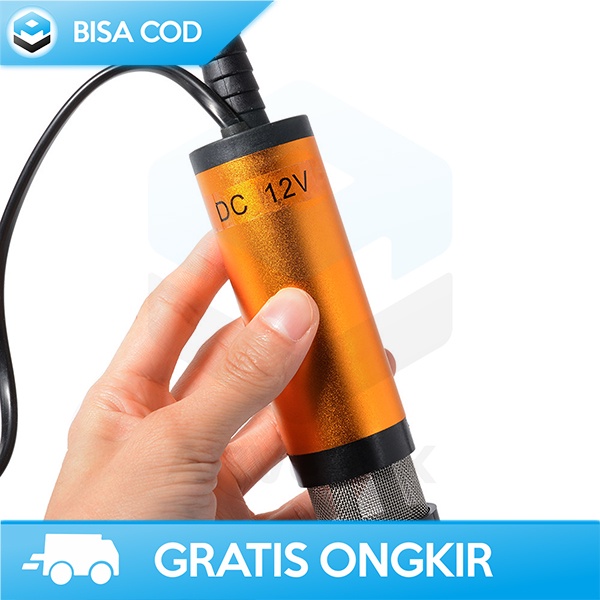 POMPA TRANSFER BENSIN OLI TARIKAN KENCANG 12V POMPA PORTABEL 8500 RPM