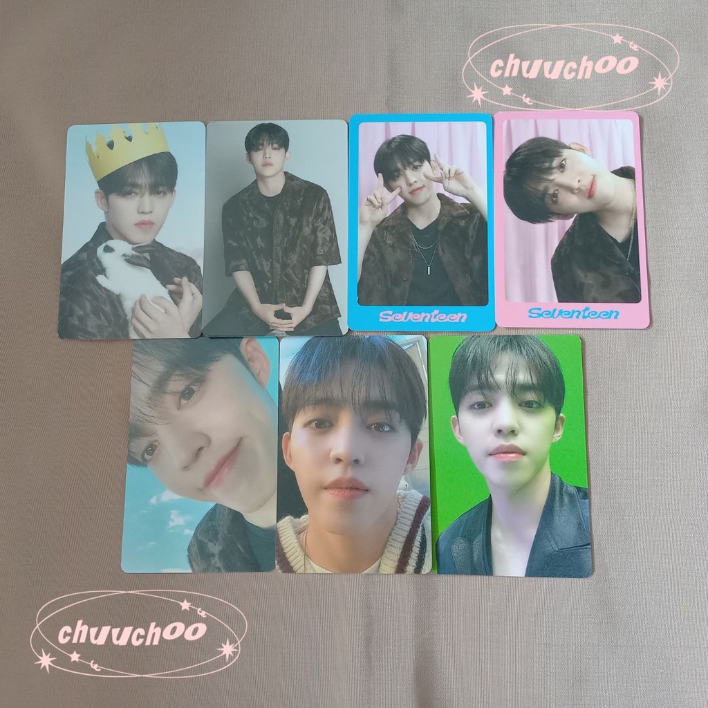 PC Photocard Official Sharing Dicon Scoups Dicon 102 Seventeen