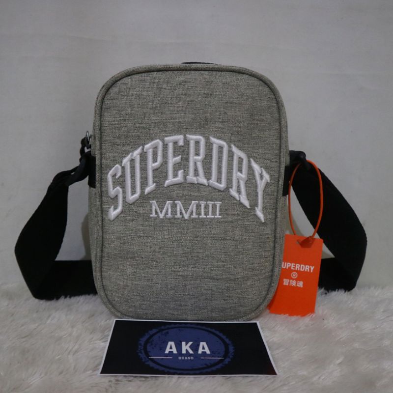 superdry tas zwart