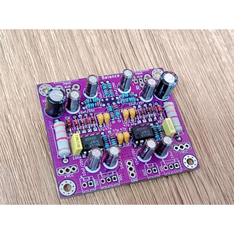 kit input balance stereo double layer