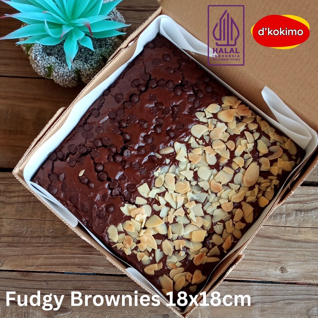 

d'kokimo Fudgy Brownies Medium 18x18 cm