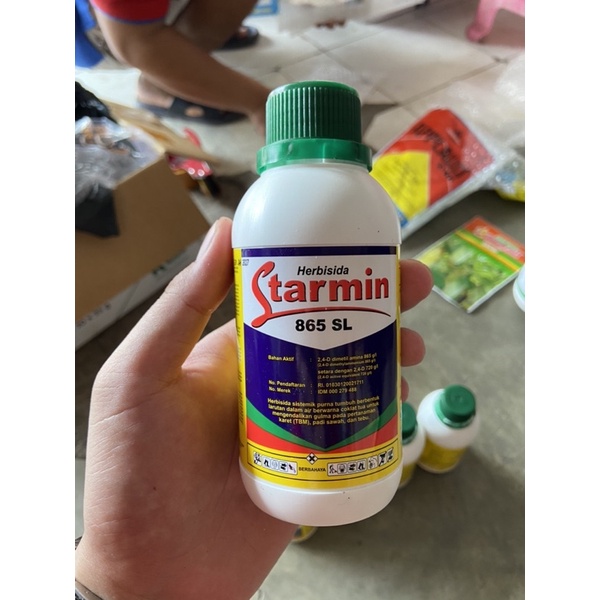 herbisida starmin 200ml obat rumput starmin dimetil amina 865sl