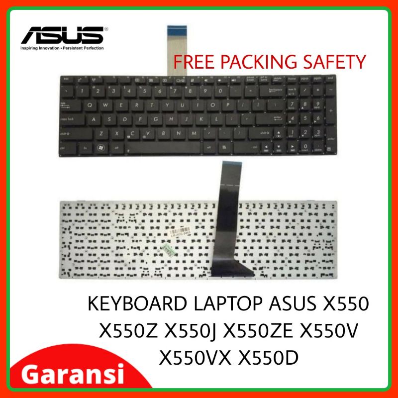 Keyboard Laptop Asus X550 X550J X550Z X550ZE X550V X550VX X550D X550IU