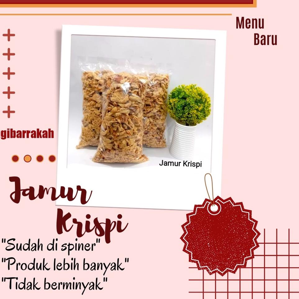 

POPULER K911 JAMUR KRISPI MUGIBARRAKAH 500 GRAM - Jamur Krispi/Kripik Jamur/Jamur Renyah/Snack Kiloan ㅬ