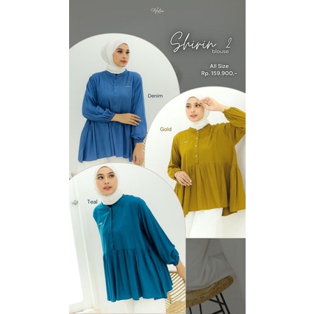 Shirin 2 Blouse by Halwa Apparel