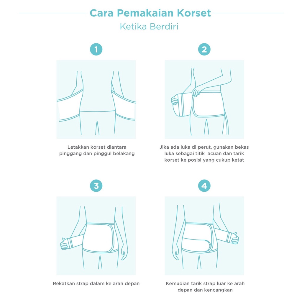 Makassar - MOOIMOM Bamboo Postpartum Belly Band - Korset Melahirkan Normal &amp; Caesar