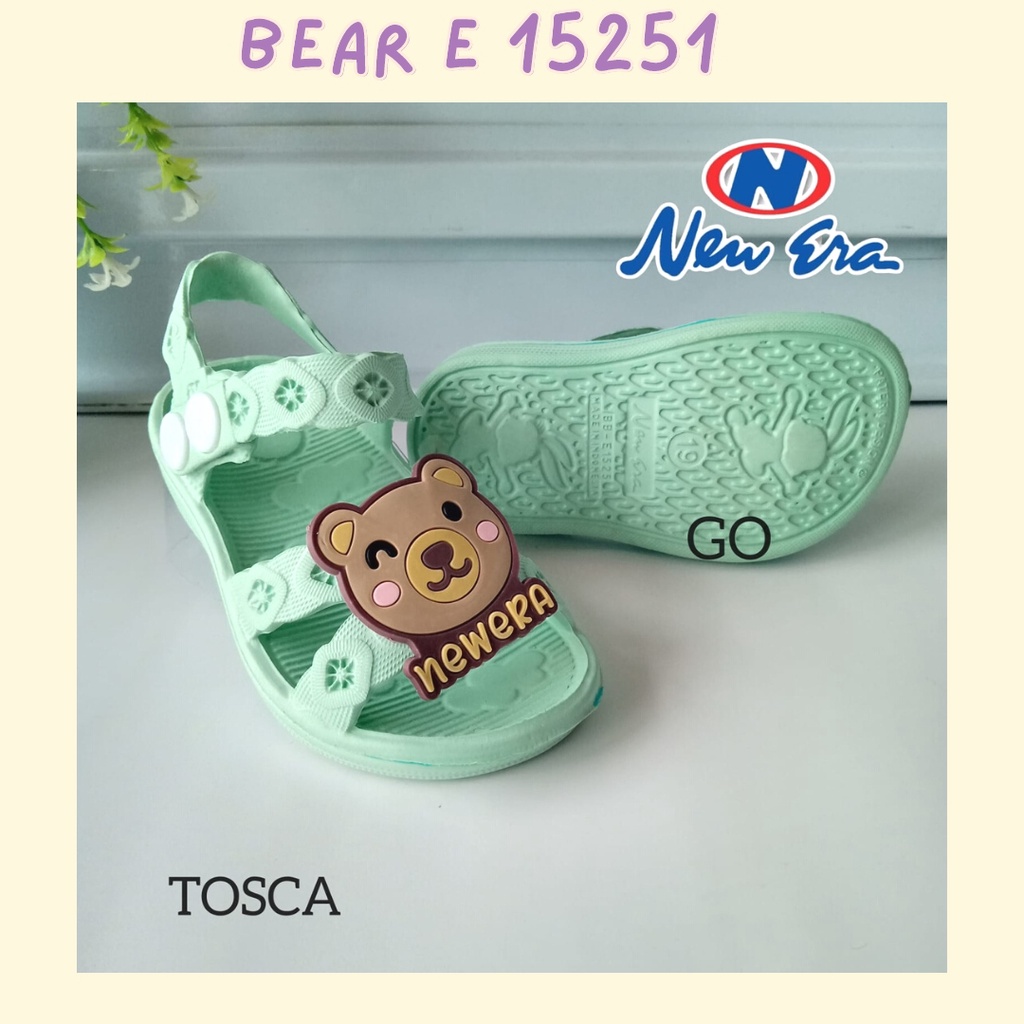 BB NEW ERA BEAR BB E 15251 sandal anak murah keren kekinian | sandal pesta anak | sandal liburan anak laki perempuan