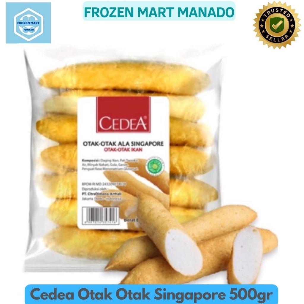 

Cedea Otak Otak Singapore 500gr - Frozen Mart Manado (Frozen Food Manado)