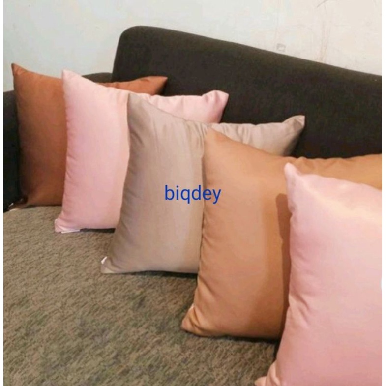 sarung bantal sofa satin 40x40