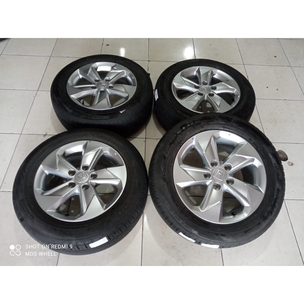 Velg Mobil Bekas Ring 16 STD BRV R16 Lebar 6 Lubang 5X114,3 ET50 BAN 215 60 R16