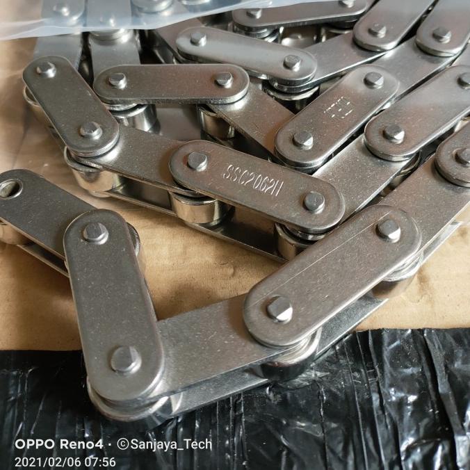 Stainless Chain double pitch #SSC2062H | Rantai SSC 2062H Roll BESAR