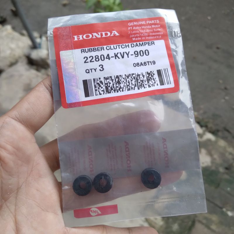 Karet Ganda Kampas Rubber Honda Kharisma Beat Scoopy Grand Vario Spacy Supra X 125 Old Mio Lama GB2