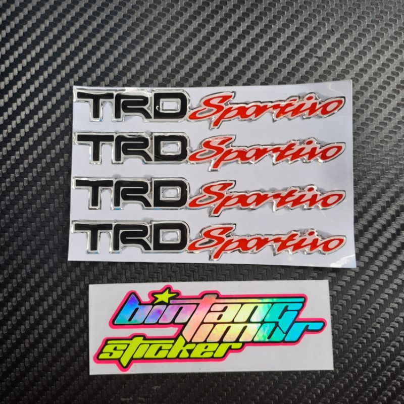 STICKER EMBLEM TRD SPORTIVO TIMBUL