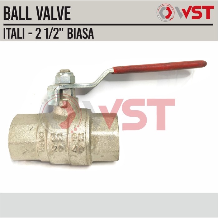 Ready...Ready...Ready...] Ball Valve 2.5" Italy / Stop Kran 2.5nch Itali / 2.5 inch 2,5"