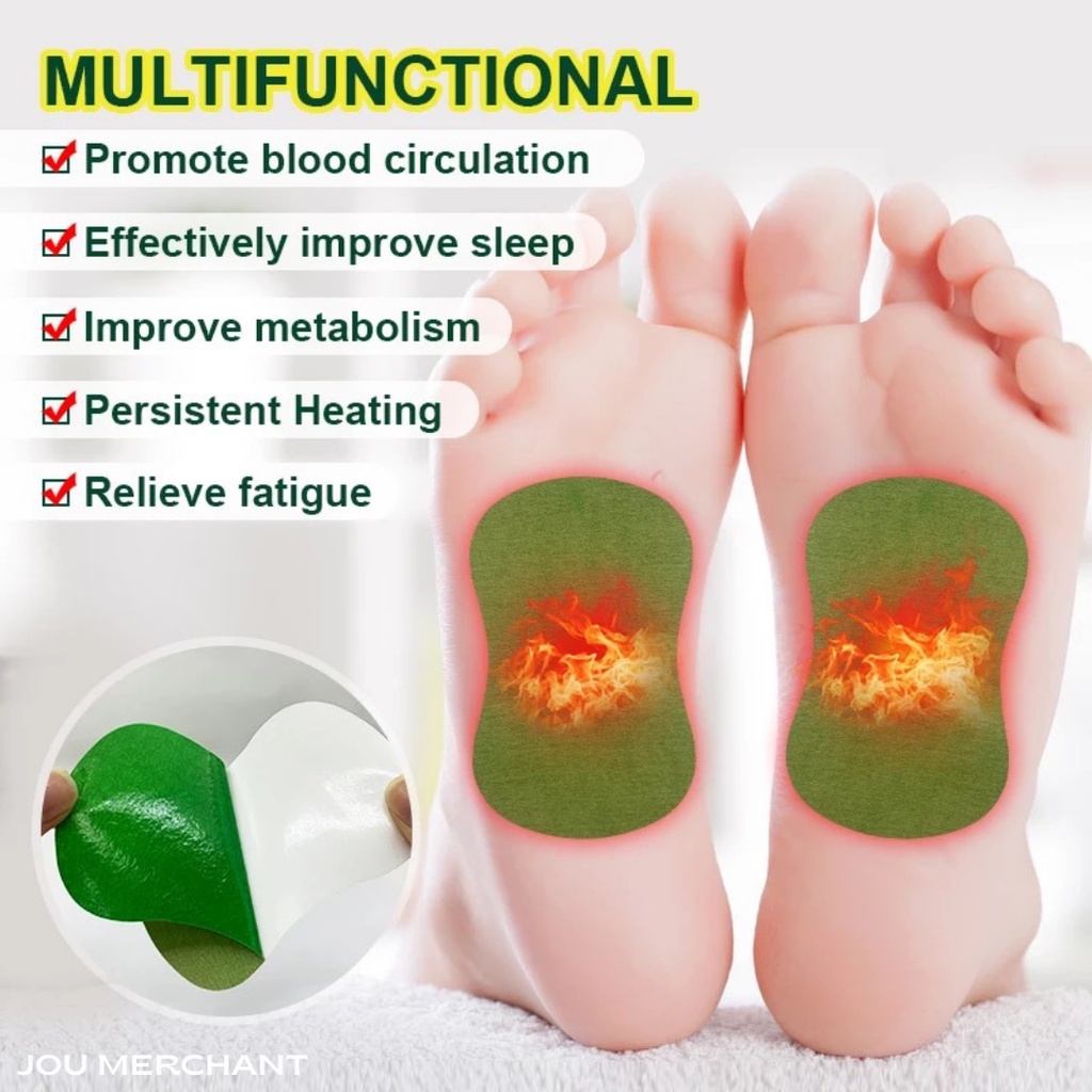 TERLARIS Foot Detox Koyo Detoksifikasi / Pereda Nyeri / Pereda Stress / Pembersih Kaki / Foot Treatment