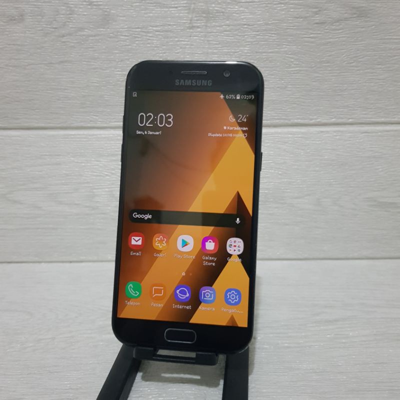 Handphone HP Android Bekas Murah Samsung Galaxy A5 2017 Sein Second Seken Original Berkualitas Eks Garansi Resmi IMEI Terdaftar