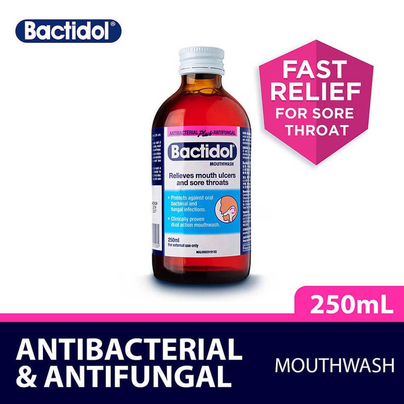 Bactidol Mouthwash 250ml