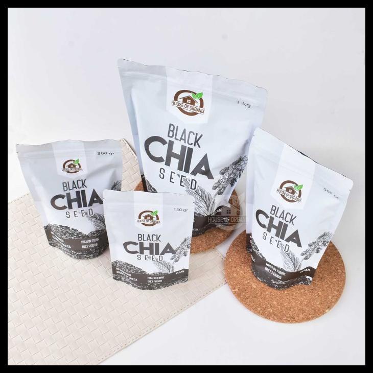 

ORGANIC BLACK CHIA SEEDS 300 GR KODE 24