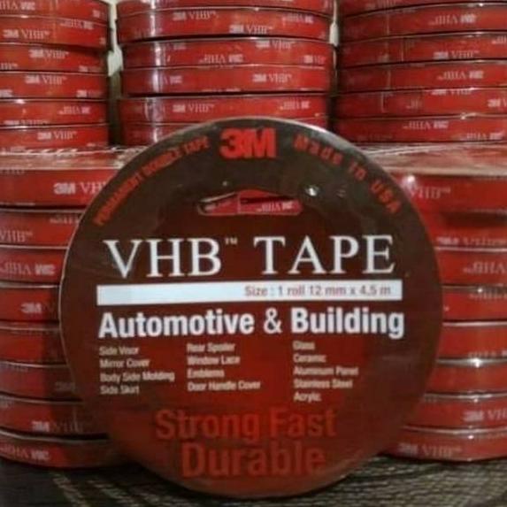 

FIF870 Original 3M Double Tape VHB 12mm Super Kuat Super Lengket Tahan Lama +