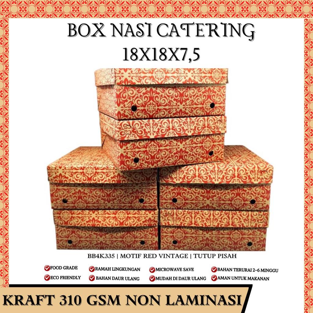 Dus Catering 18x18 Dus Nasi 18x18 (BB4K335-18X18X7.5 Cm)