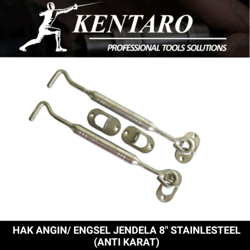 HAK ANGIN / ENGSEL JENDELA  8&quot; STAINLESTEEL KENTARO JAPAN QUALITY