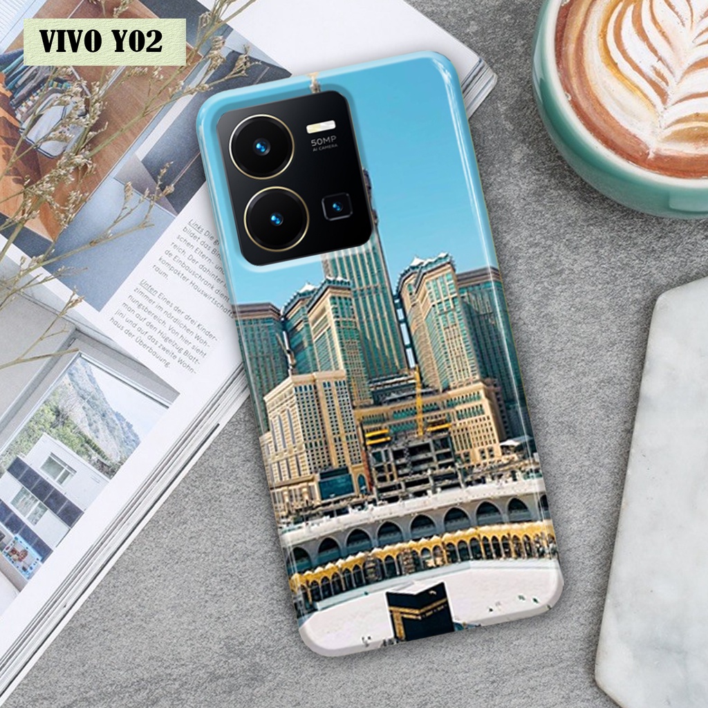 Case VIVO Y02 [IM11] Hardcase 3D Fullprint Fashion Casing MEKKAH Hardcase Silikon