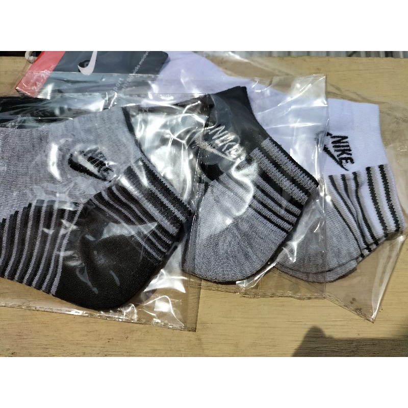 PROMO KAOS KAKI NIKE ORIGINAL SEMATA KAKI PENDEK PUTIH HITAM ABU MURAH OLAHRAGA READY GOJEK GRAB SEKOLAH KERJA SNEAKERS SPORT