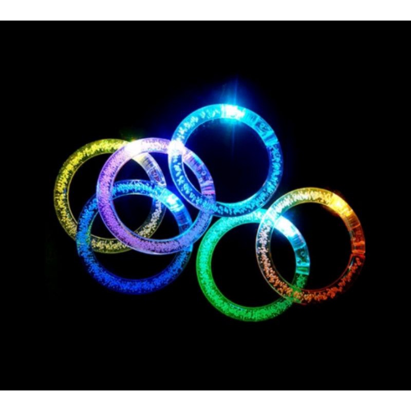 Gelang Lampu Led Gelang Nyala Warna Untuk Pesta