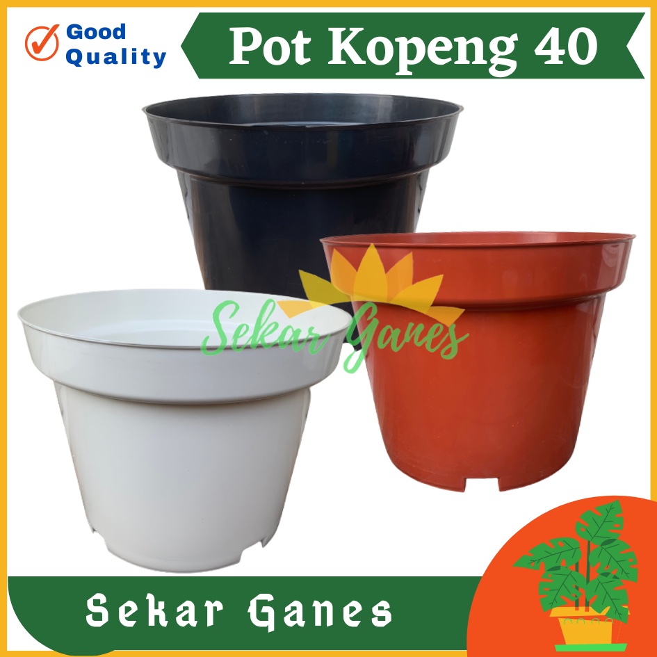 Pot Kopeng 40 Putih Coklat Hitam Besar Jumbo Plastik Ukuran 40cm 50cm 70 cm 100cm