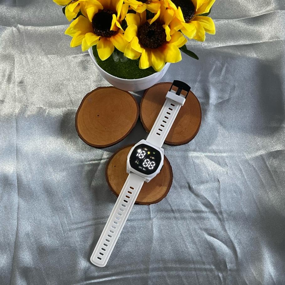 JAM TANGAN PRIA WANITA ANTI AIR DIGITAL WATCH SEGI 8
