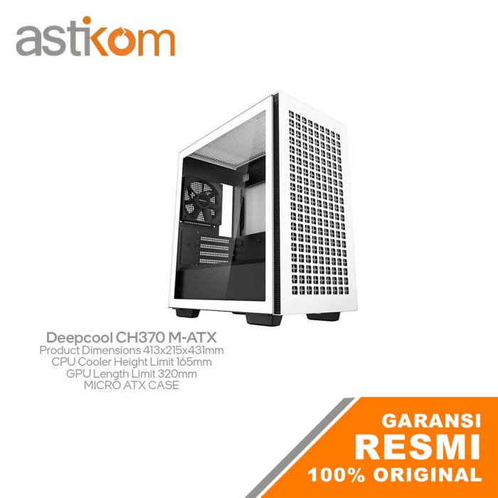 Casing PC Deepcool CH370 M-ATX