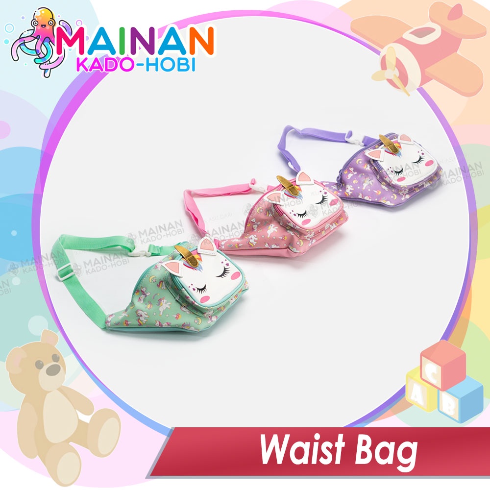 READY PROMO TAS SELEMPANG ANAK KARAKTER PEREMPUAN LAKI USIA 5-7 TAHUN