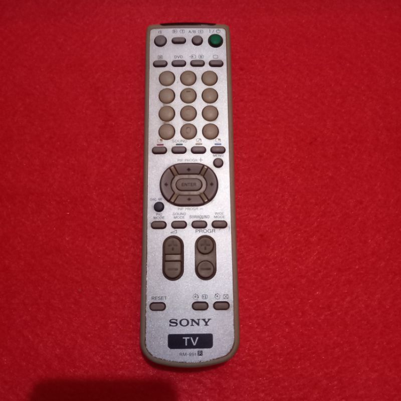 Remote TV SONY Original Asli . RM - 991 .