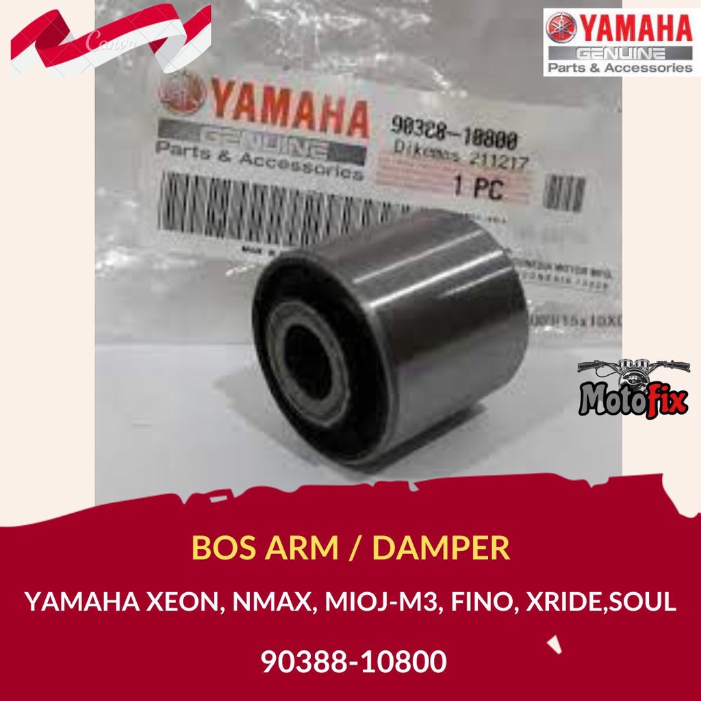 BOSH BOS BUSH DAMPER ARM ENGINE MOUNTING XEON, NMAX, MIOJ-M3, FINO, XRIDE,SOUL ORIGINAL / DAMPER 903