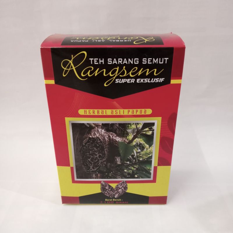 

Teh sarang semut RANGSEM untuk tumor dan kanker