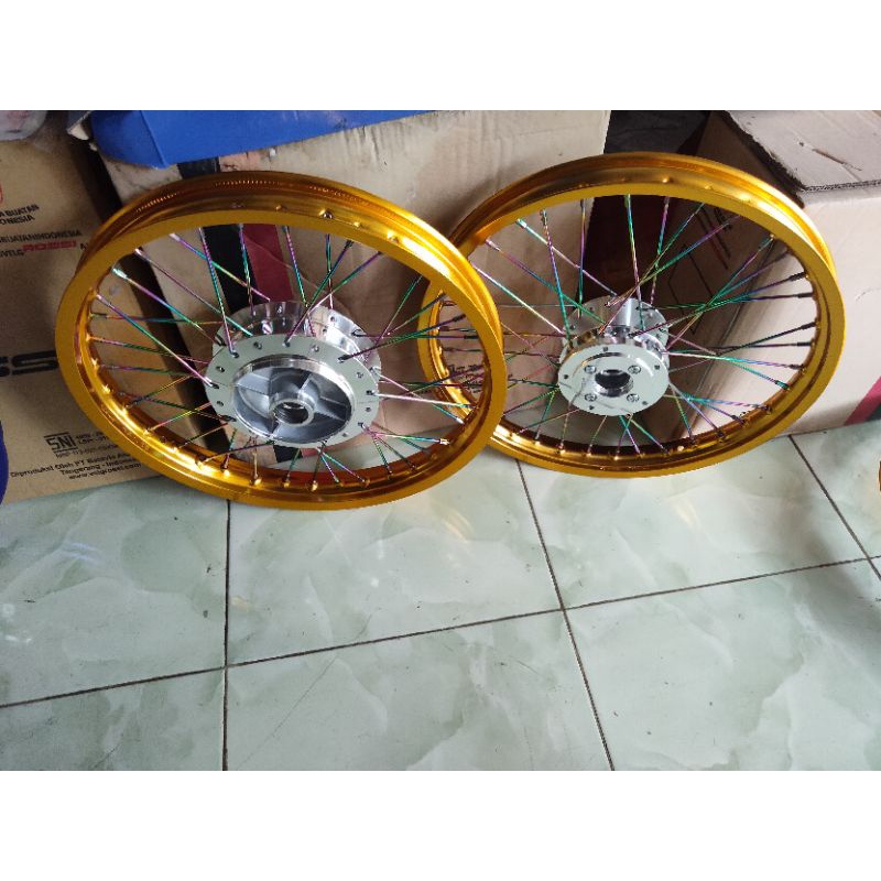 velg jari jari Vixion old ring 17 x160/140 siap pasang