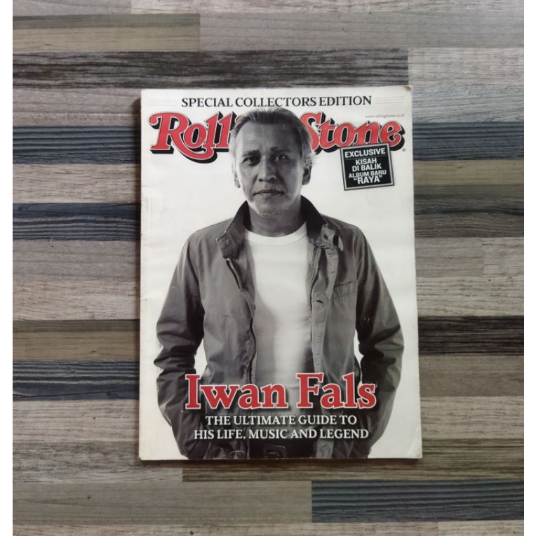 MAJALAH ROLLING STONE SPECIAL COLLECTORS EDITION : IWAN FALS