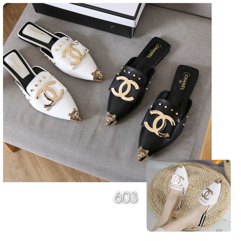 Sandal slop wanita branded import kode 603