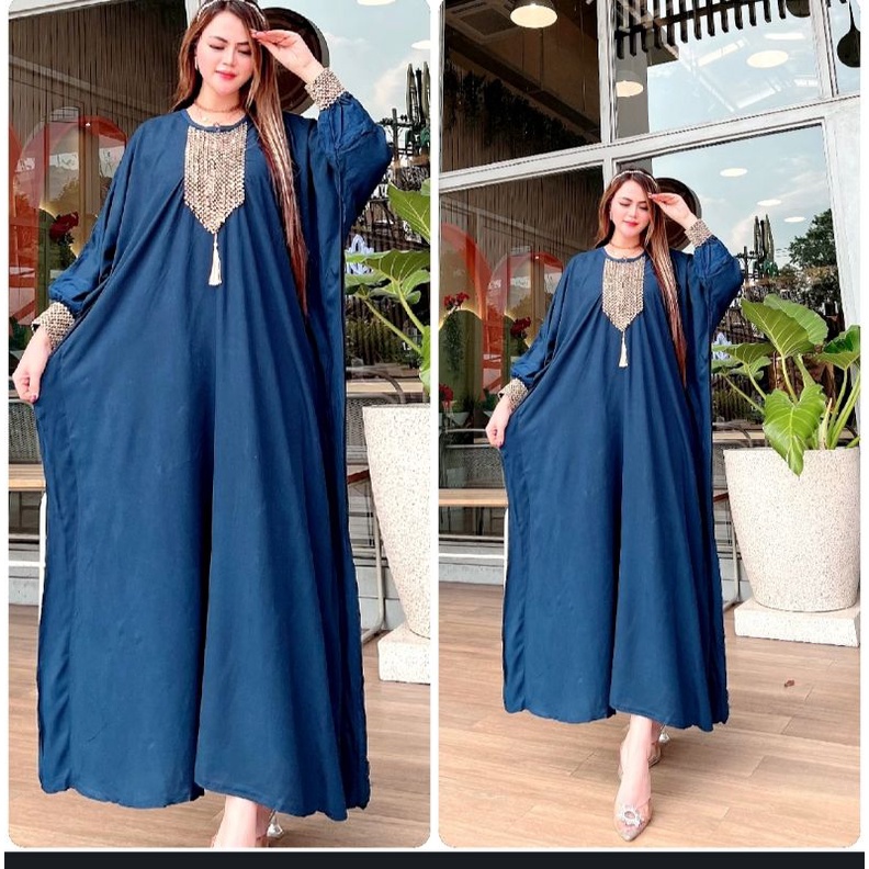 Kaftan viral // Kaftan Sultan rayon premium Ld 160 Pb 135