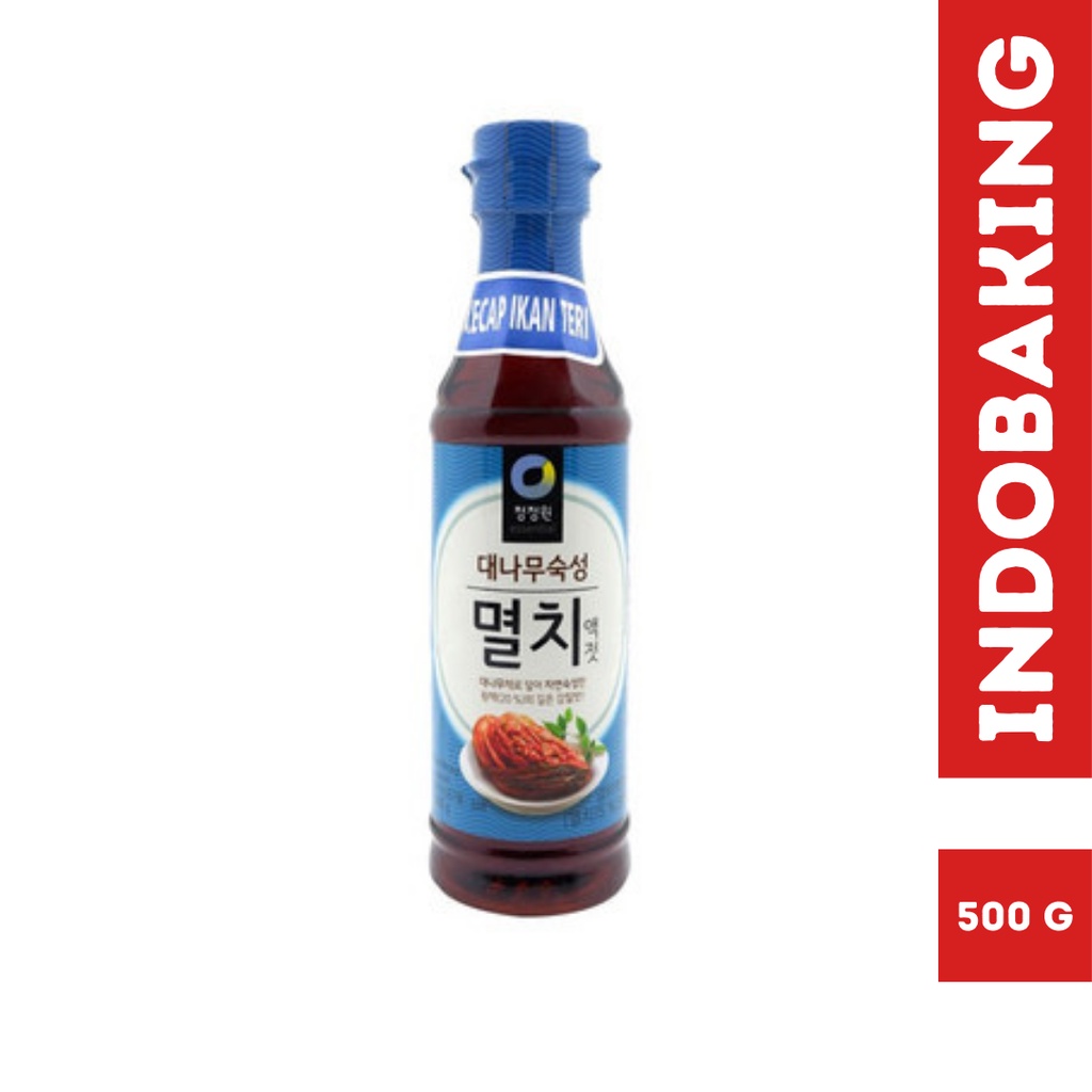 

Daesang Chung Jung One Anchovy Sauce / Kecap Ikan Teri Korea 500g