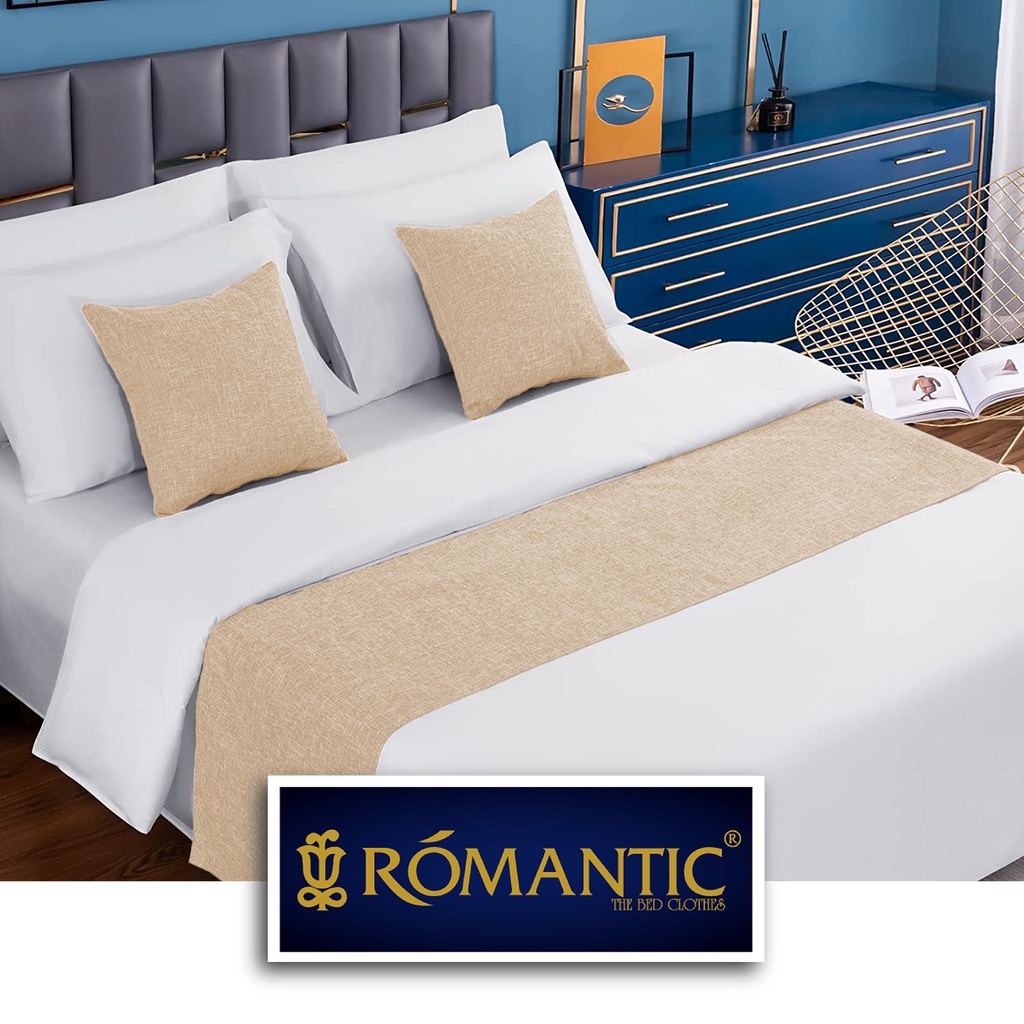 Bed Runner / Selendang kasur Nude by ROMANTIC standard Hotel minimalis