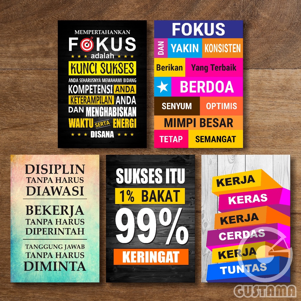 

Poster Motivasi, Kata Bijak, Quotes Wipe and Clean A3+