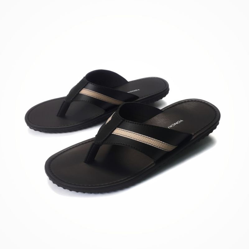 Sandal Pria Casual Yongki komaladi Sandal Pria Jepit Yongki komaladi original terbaru